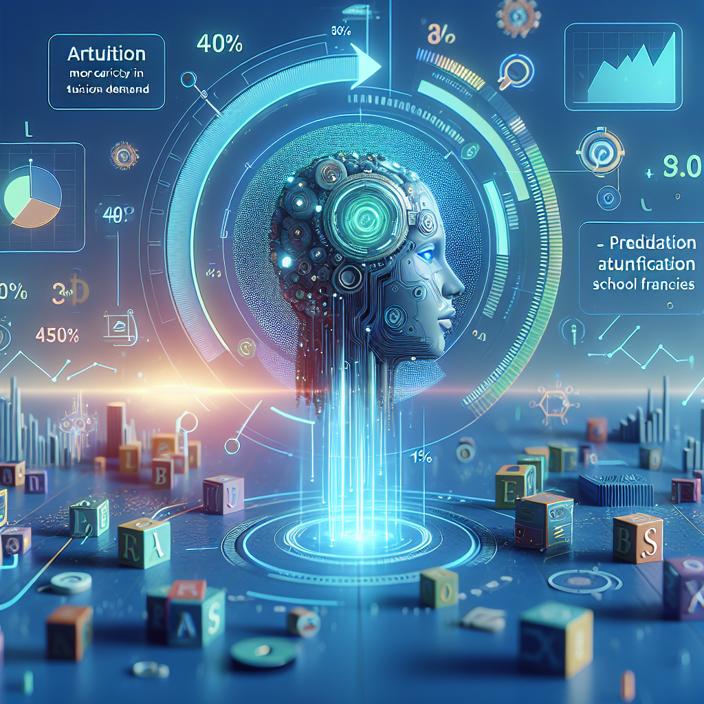 IA predictiva: 40% más precisión en la demanda de colegiaturas y finanzas escolares